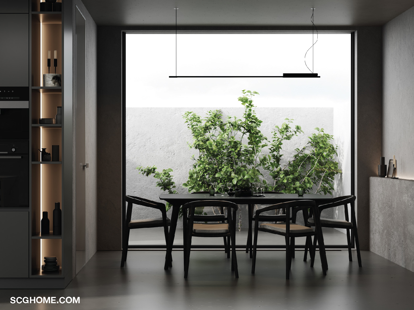 ตัวอย่างการขยายช่องเปิดรับแสงเพื่อแก้ปัญหาบ้านมืด 