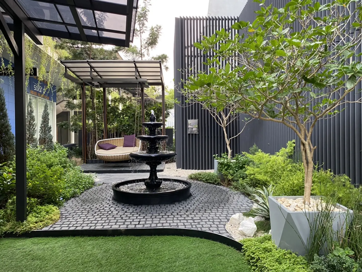 บริการออกแบบสวนและภูมิทัศน์รอบบ้าน