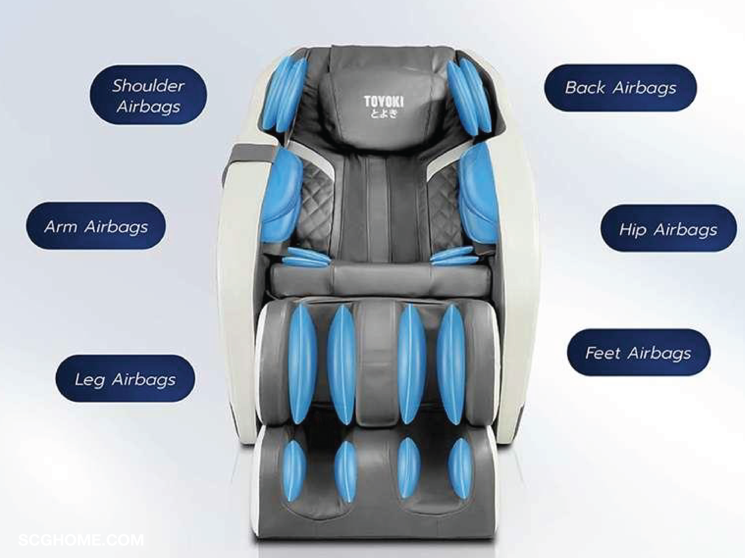 Singleimageเก้าอี้นวดไฟฟ้า TOYOKI เก้าอี้นวด