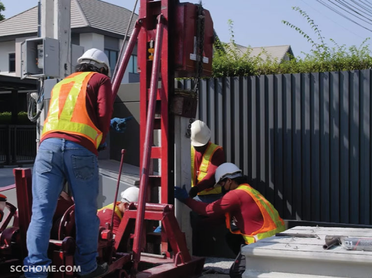 Singleimage ตอกเสาเข็มไมโครไพล์