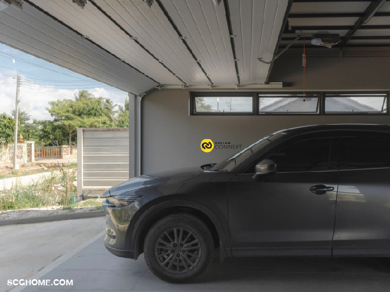 เลือกประตู Garage ที่มีระบบพับขึ้นแบบต่างประเทศ