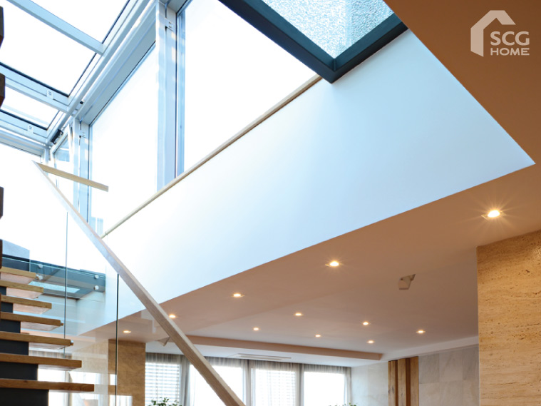 4 วิธีกันแดดหลังคา Skylight ไม่กลัวร้อน