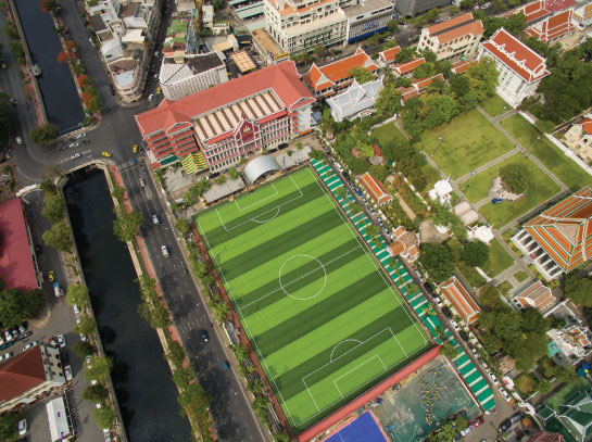 สนามฟุตบอลปูหญ้าเทียมโรงเรียนเทพศิรินทร์