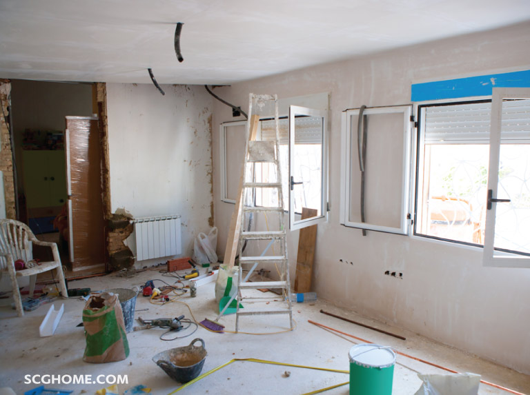 Singleimage สภาพหน้างานปรับปรุงบ้าน รีโนเวทบ้าน