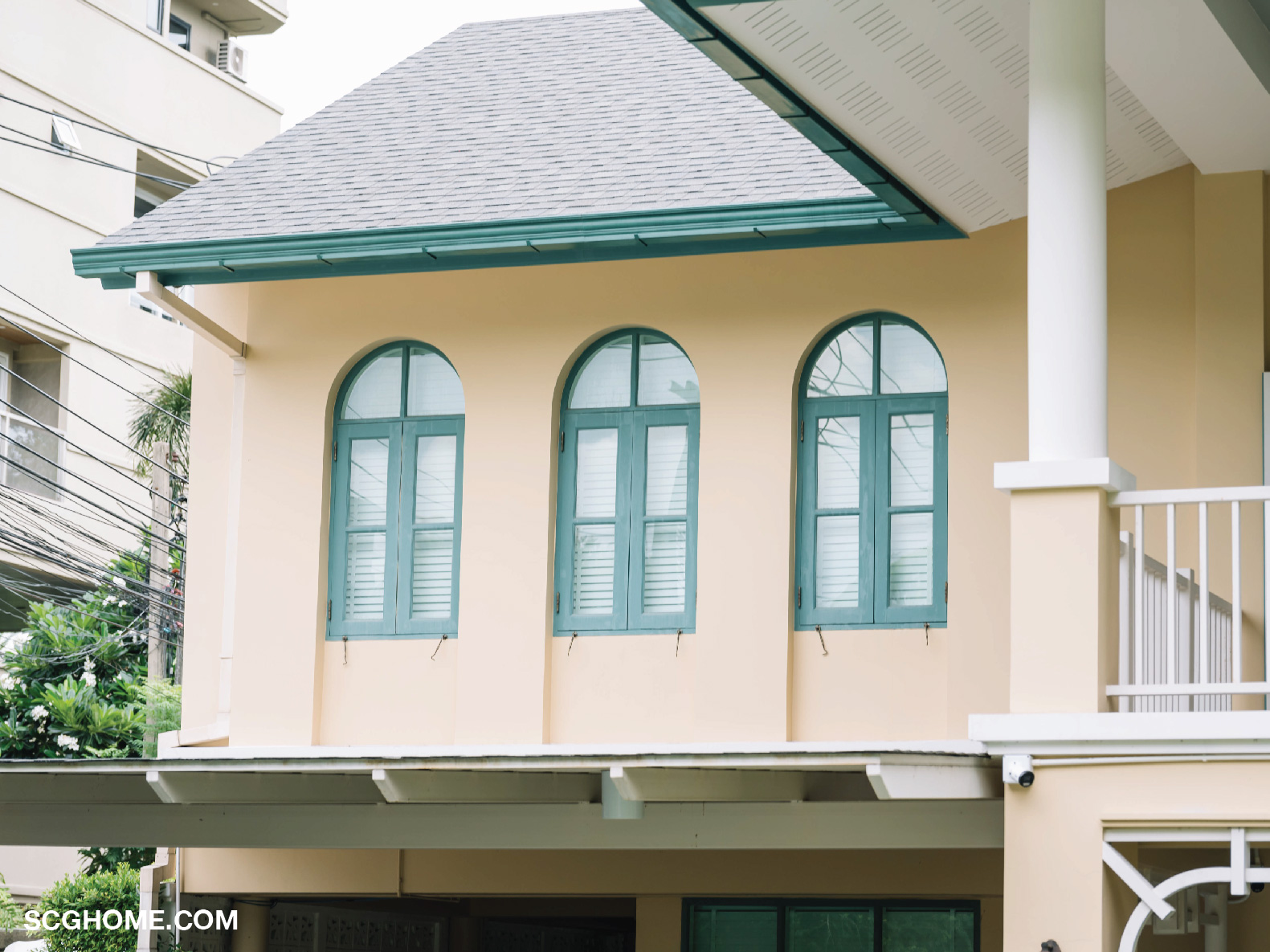 หน้าต่างทรงโค้งรูปเกือกม้า