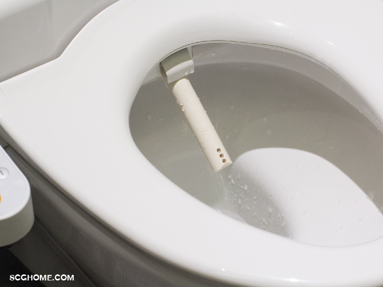 ระบบก้านฉีดชำระอัตโนมัติที่มีในสุขภัณฑ์อัตโนมัติ