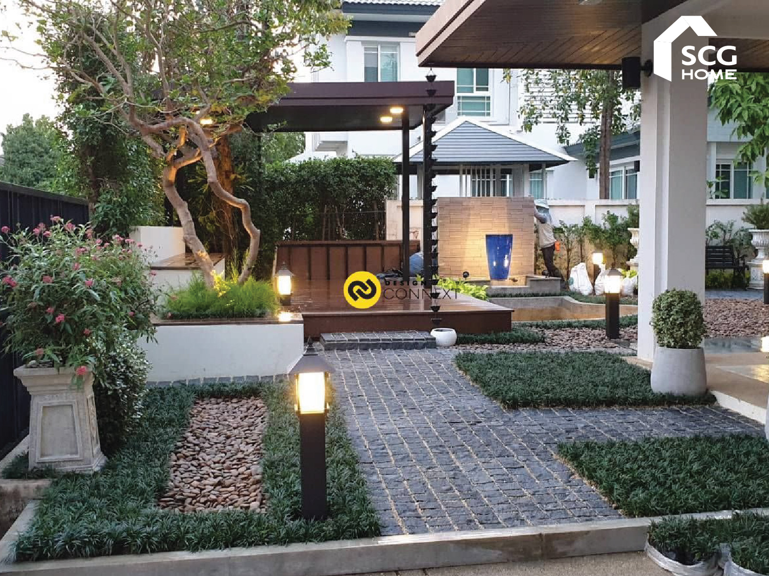 สวนโมเดิร์น ดูแลง่าย ตามสไตล์บ้าน