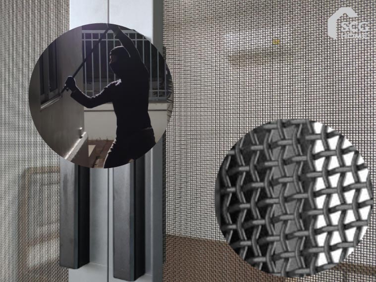 รู้จักมุ้งลวดนิรภัย ตอบโจทย์อุ่นใจแบบไม่พึ่งเหล็กดัด