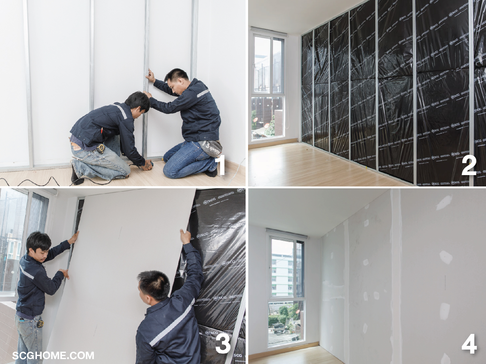 การทำผนังกันเสียง