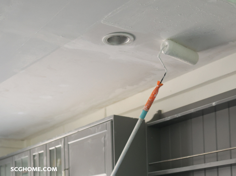 Single image สีทาฝ้าเพดาน