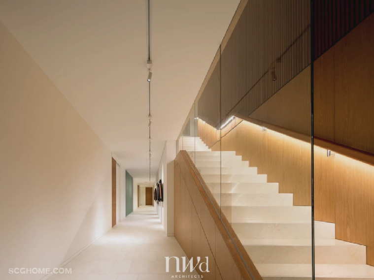 ภาพรวมของบ้านเป็นสีโมโนโทน