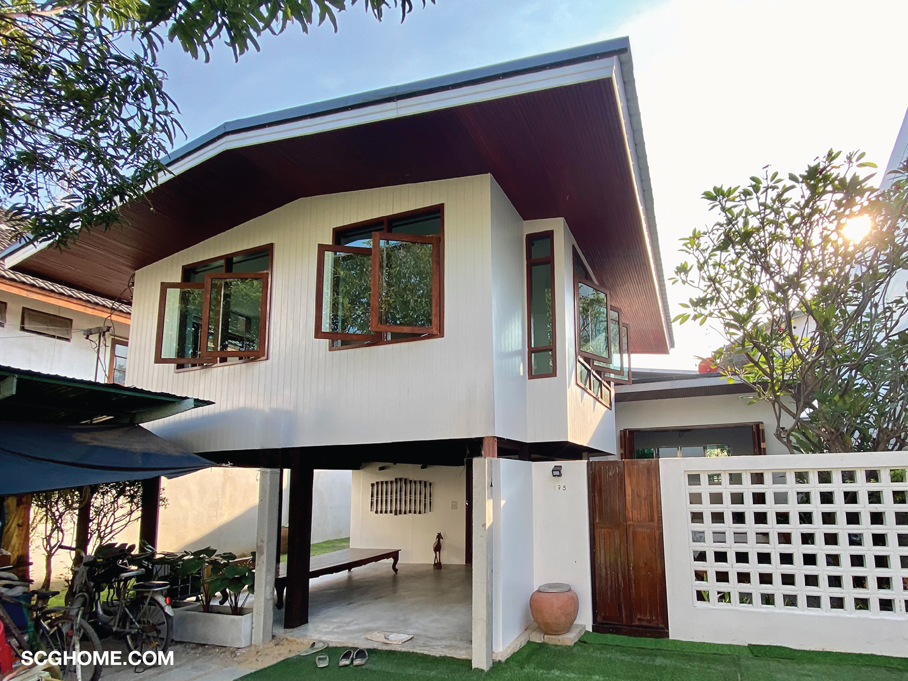 บ้านที่ปรับปรุงแล้วเสร็จ