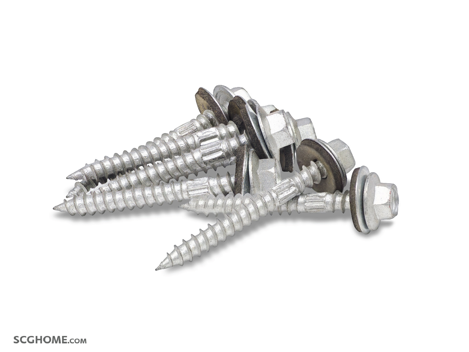 สกรูยึดหลังคาเมทัลชีทแบบปลายแหลม