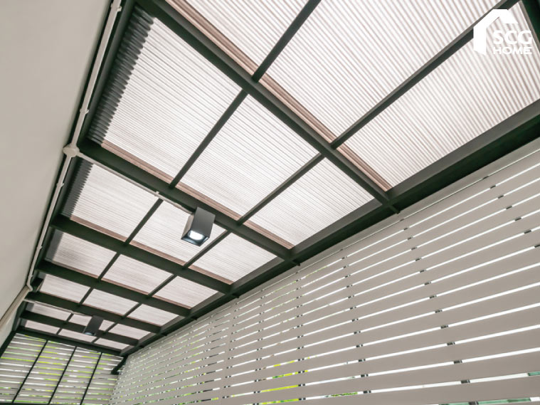 ต่อเติมหลังคาครัวหลังบ้าน เลือกวัสดุแบบไหนดี