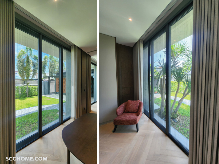 Single Image มุ้งลวดขนาดใหญ่ไร้เส้นคาด