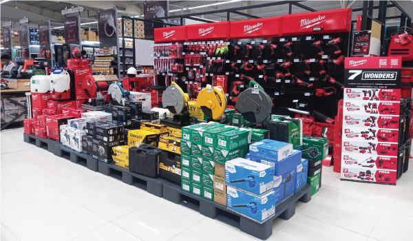 เอสซีจี โฮม บุญถาวร ช.โลหะกิจ (กระบี่) โซนเครื่องมือช่าง และฮาร์ดแวร์