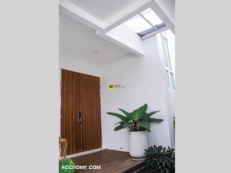 ทางเข้าหน้าบ้าน