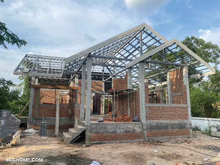 โครงสร้างคอนกรีตเสริมเหล็ก (ค.ส.ล.) โครงสร้างบ้าน คสล คือ