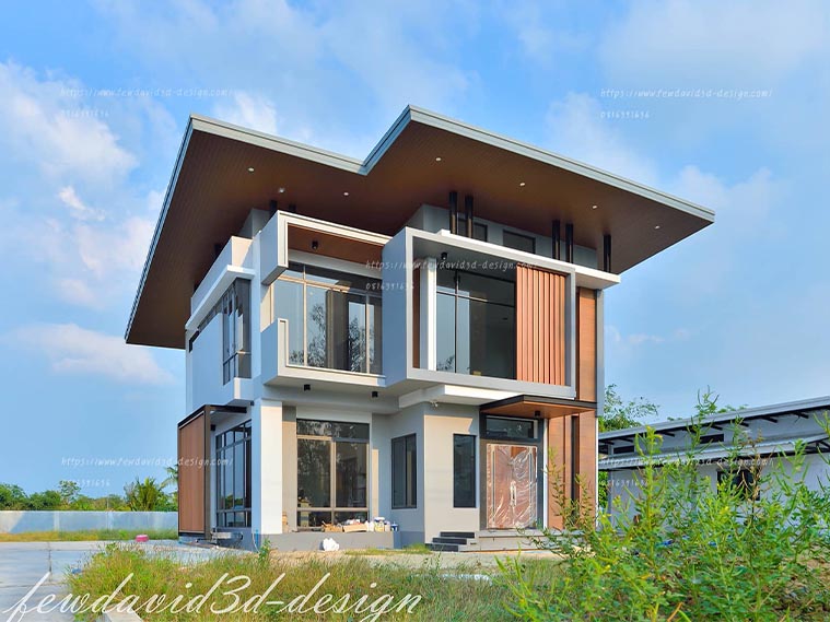 บ้านพักอาศัย 2 ชั้น