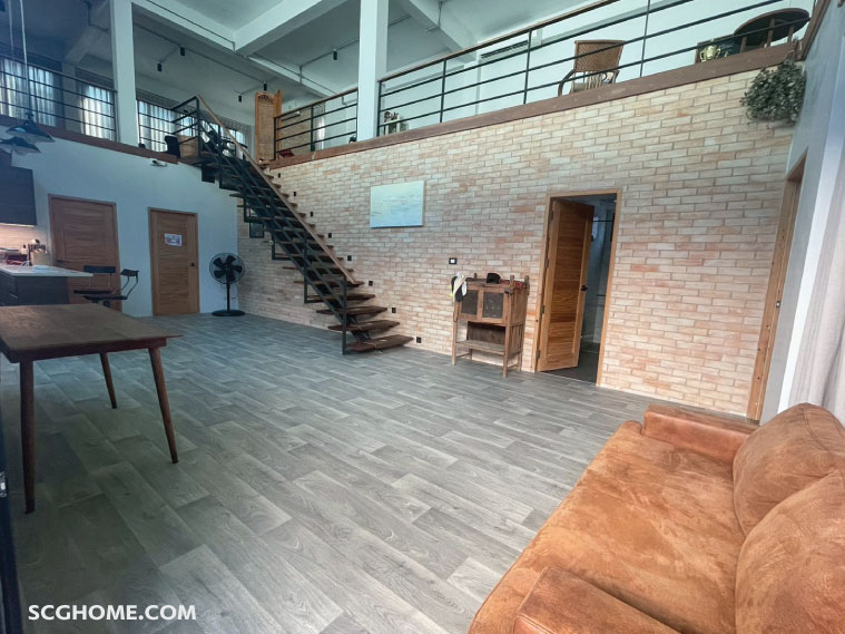 ปูพื้นกันลื่น พื้นกันกระแทก พื้นลดแรงกระแทก UNIX ลายไม้