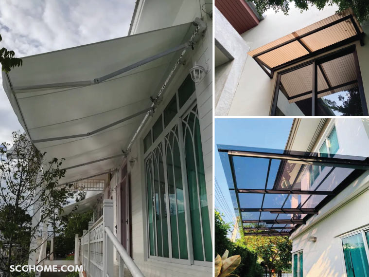 Singleimage กันสาด กันสาดพับได้