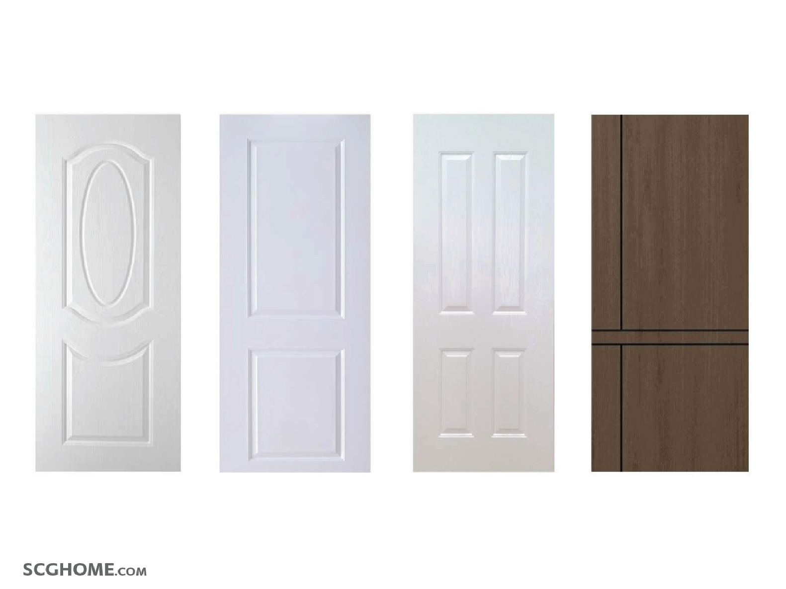 ตัวอย่างประตู UPVC