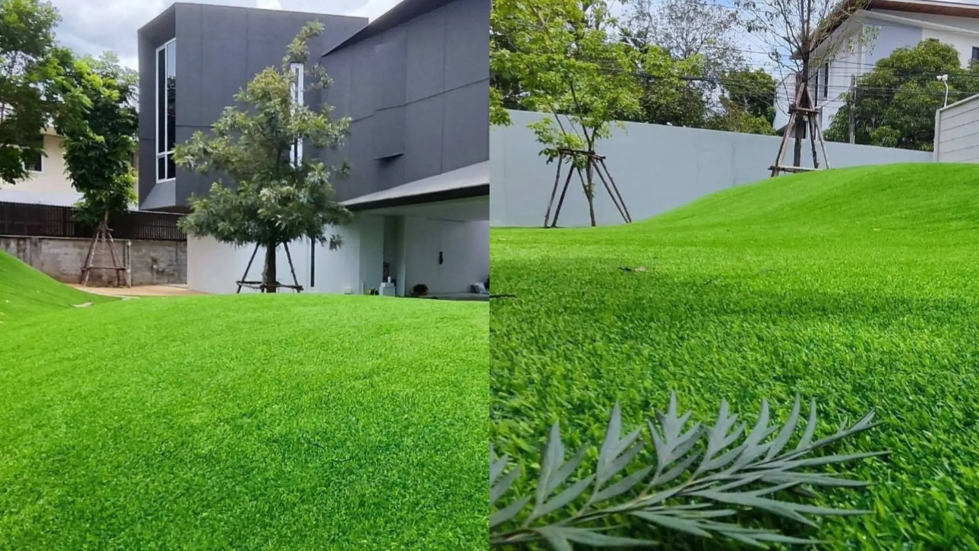 บริการปูพื้นหญ้าเทียม