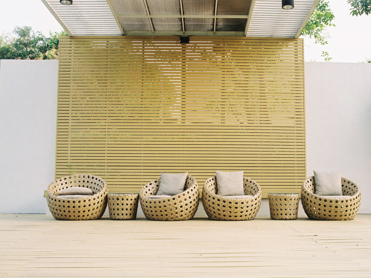 ผ่อนคลายรับกลิ่นอายธรรมชาติ กับพื้นที่นั่งเล่นสไตล์รีสอร์ท