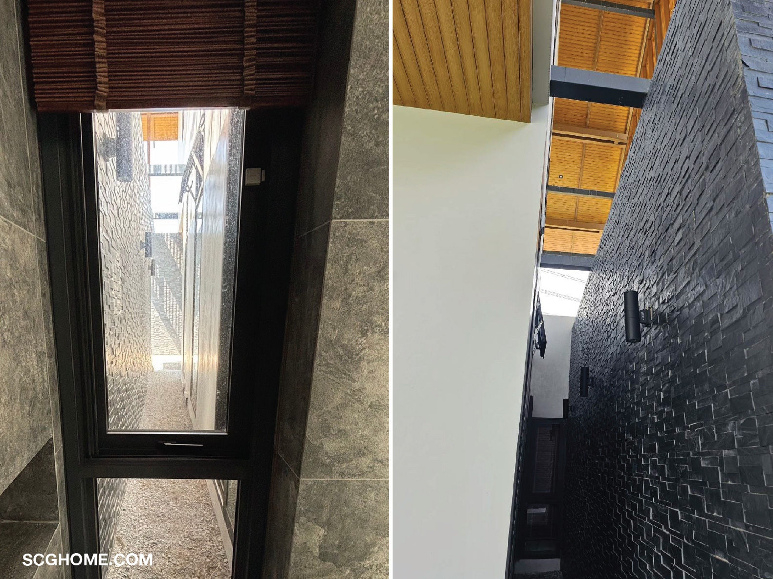 ทำผนัง 2 ชั้นด้านทิศตะวันตก