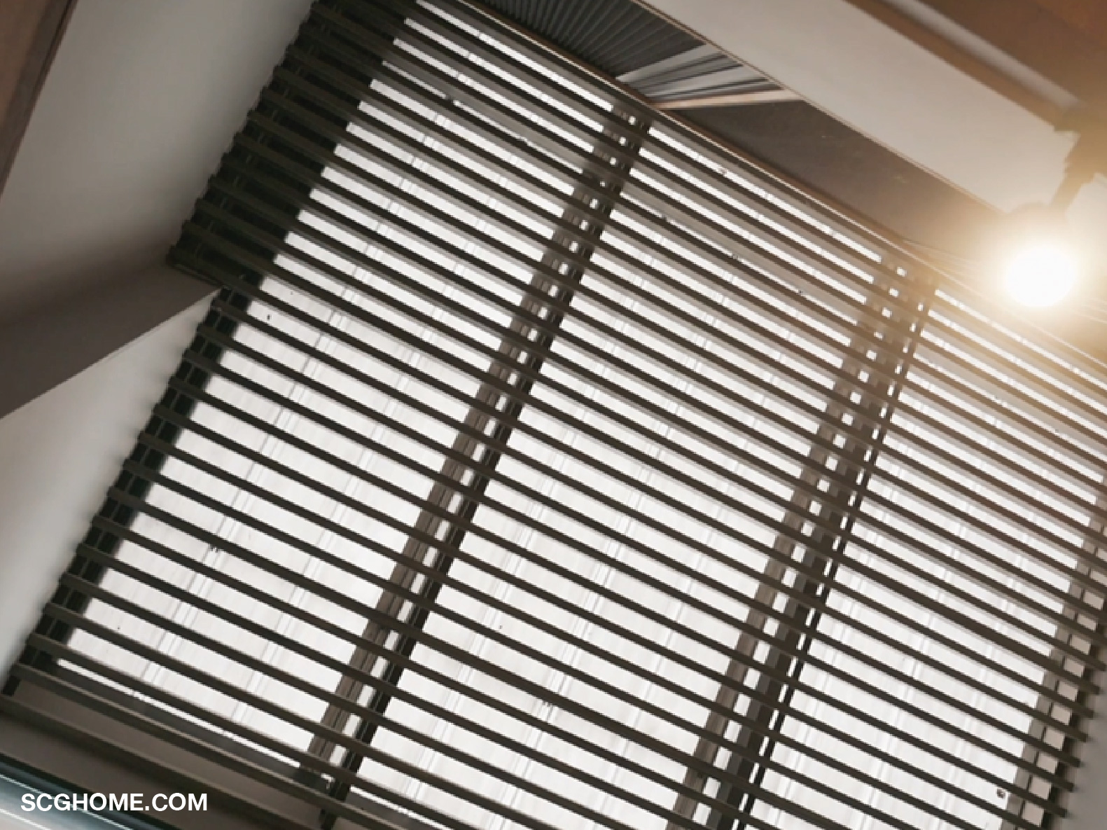 ฝ้าระแนงไม้