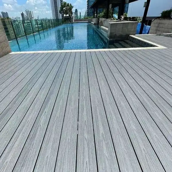 ตัวอย่างการติดตั้งไม้เทียม WPC หน้างานจริง