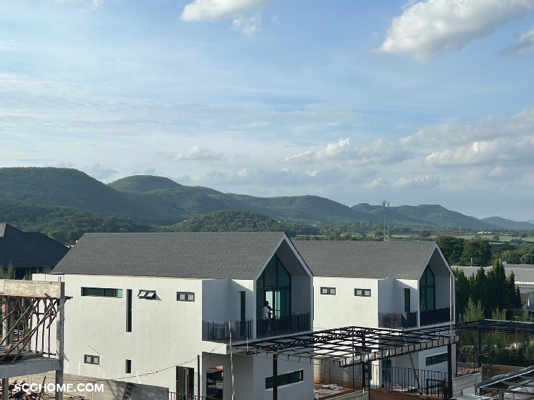 บ้านนอร์ดิกวิวภูเขาโอบล้อม