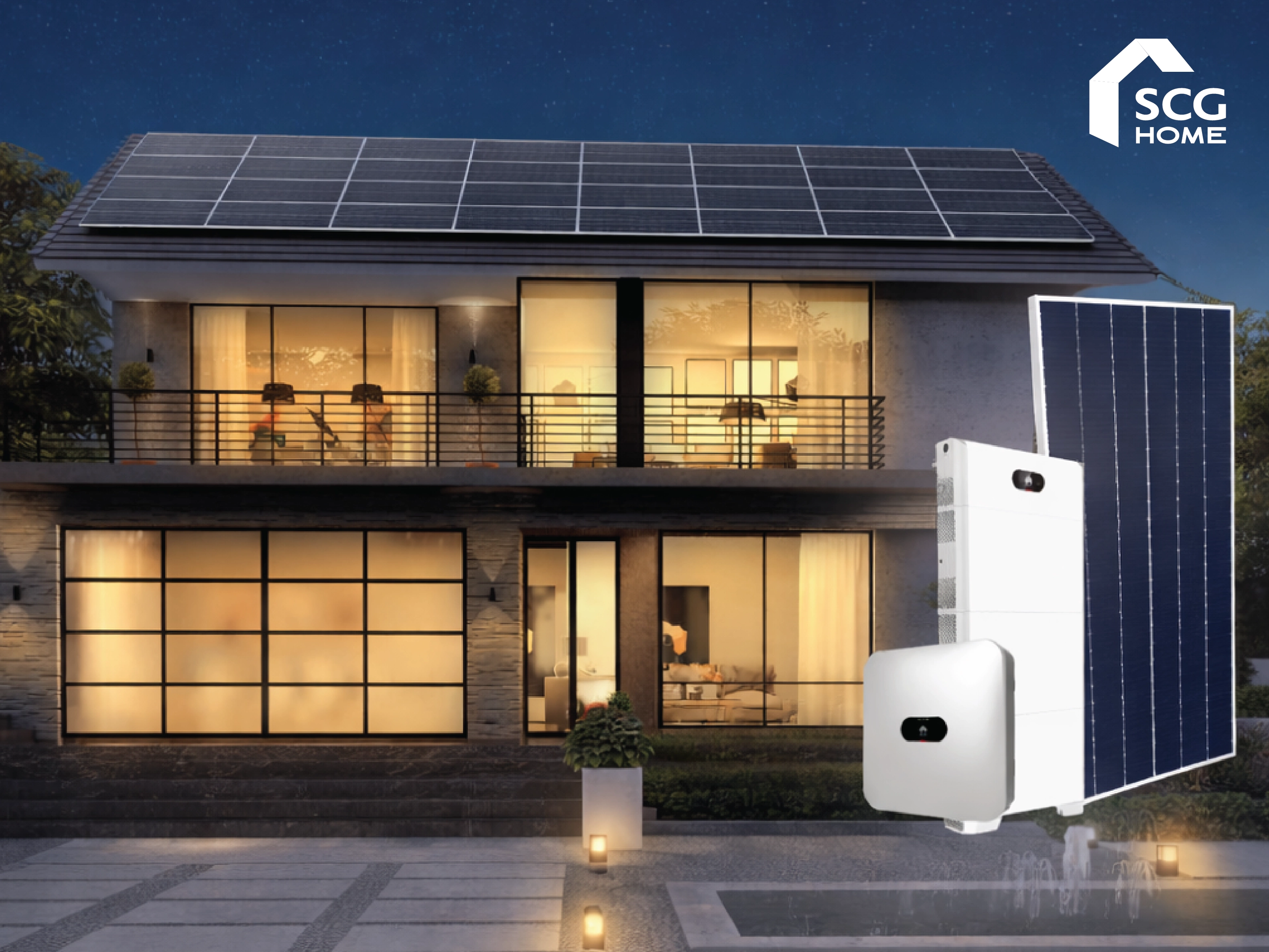 ระบบหลังคาโซลาร์เซลล์ “มีแบตเตอรีด้วยดีมั้ย??”