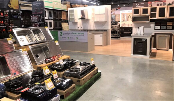 เอสซีจี โฮม เซ็นทรัลโฮม (หัวทะเล) โซนห้องครัว