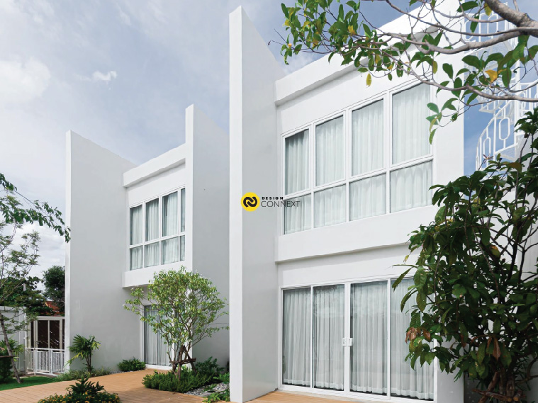 ดีไซน์ผนังยื่น