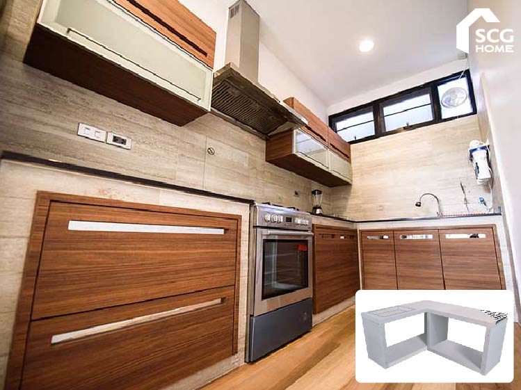 ติดตั้งเคาน์เตอร์ครัวปูน เคาน์เตอร์ครัวไทย เร็วทันใจด้วย “แผ่นเคาน์เตอร์สำเร็จรูป Q-CON”