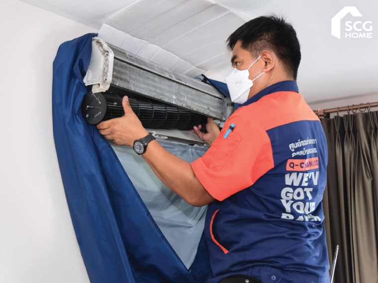 เวลาล้างแอร์ ต้องถอดพัดลมโพรงกระรอกออกมาล้างด้วยหรือไม่ ?