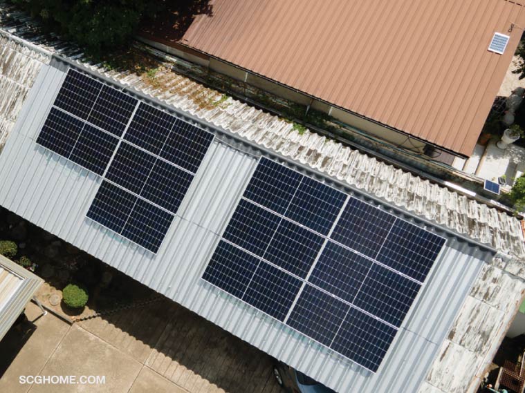  ติดโซล่าเซลล์ ใช้กับแอร์ หลังคาโซล่าเซลล์ ติดตั้งโซล่าเซลล์ scg โซล่าเซลล์ ติดแผงโซล่าเซลล์ บนหลังคาบ้าน หลังคาโซล่าเซลล์ scg solar roof ราคา