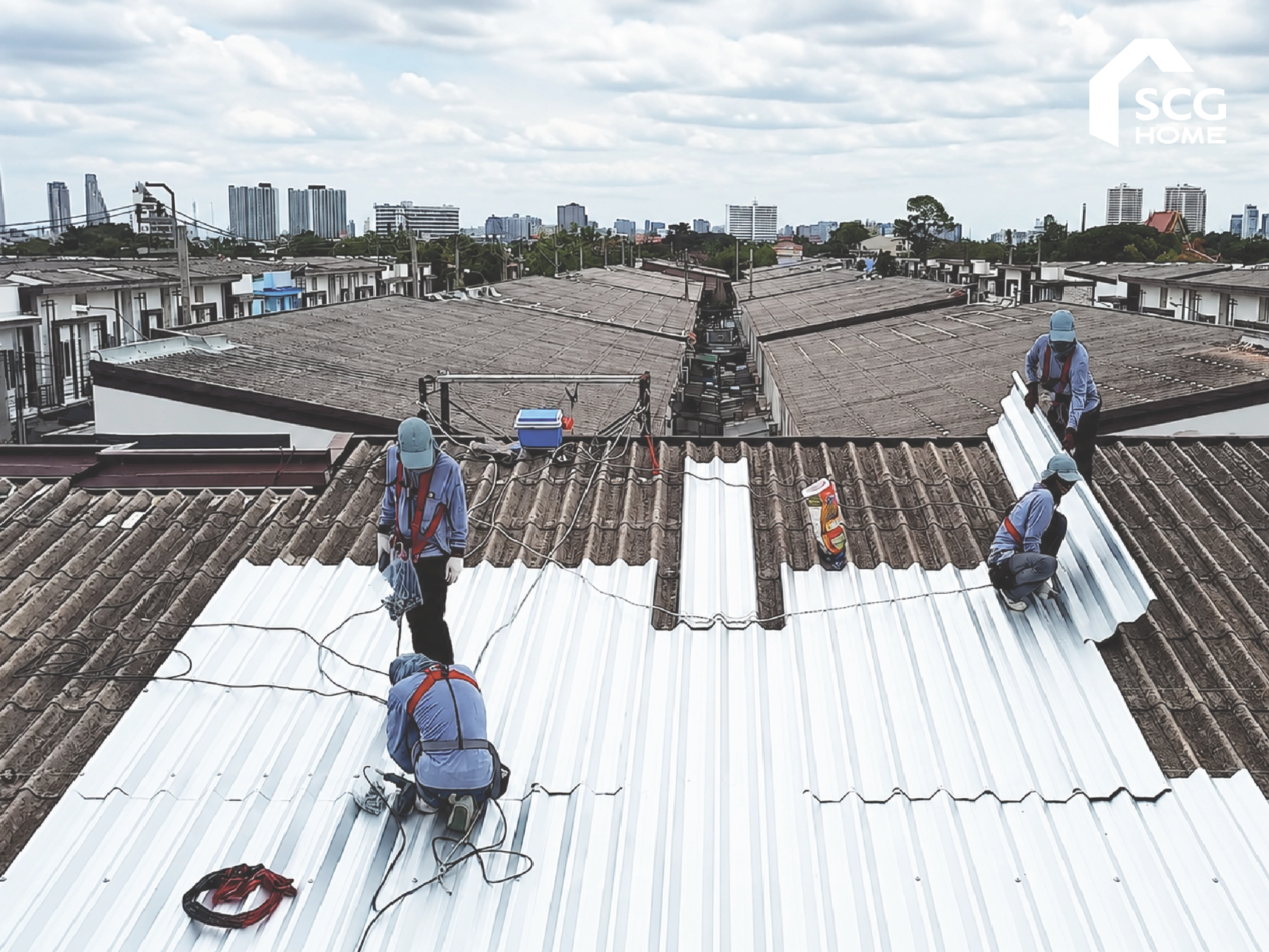 รีวิว ซ่อมหลังคาทาวน์เฮาส์รั่วหนักกับ SCG Roof Renovation จากเจ้าของบ้านที่เคยลองผิดลองถูก