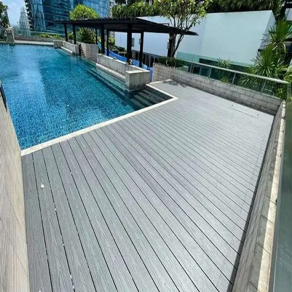 ตัวอย่างการติดตั้งไม้เทียม WPC หน้างานจริง