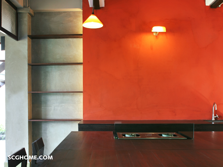 การแต่งสีผนังด้วยซีเมนต์