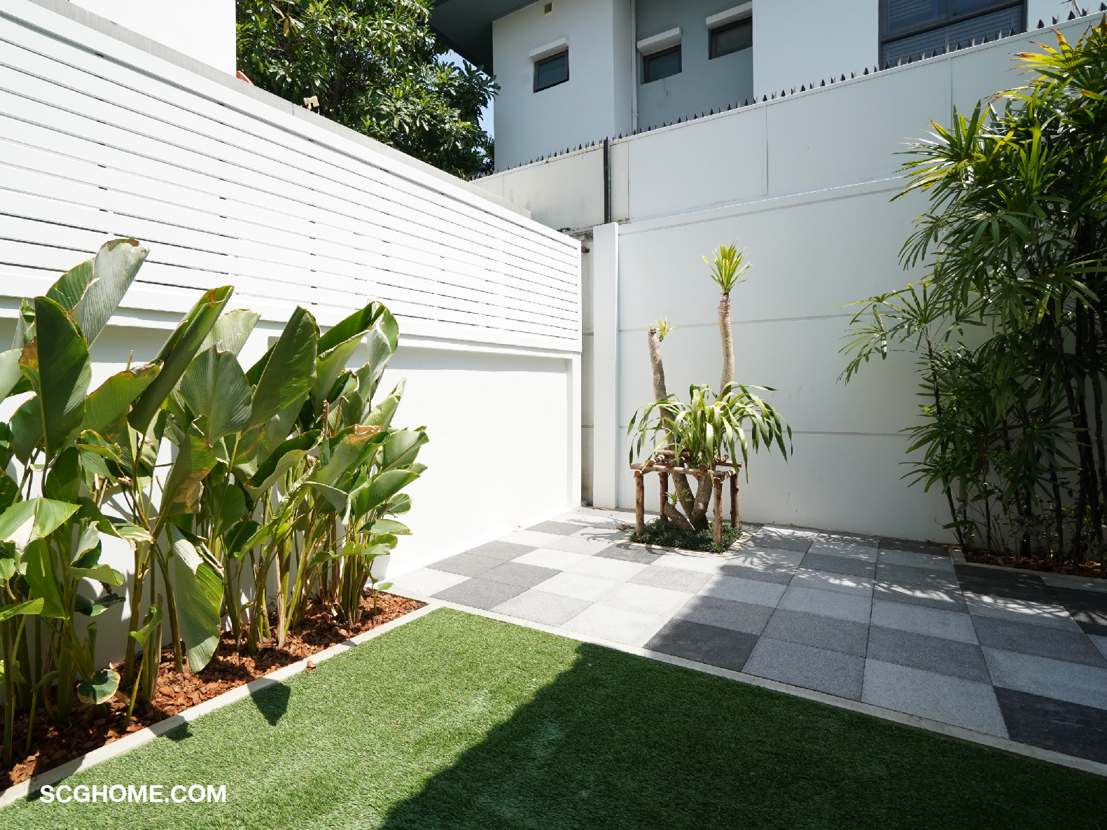 จัดสวนหลังบ้าน สบายตา น่าใช้งาน