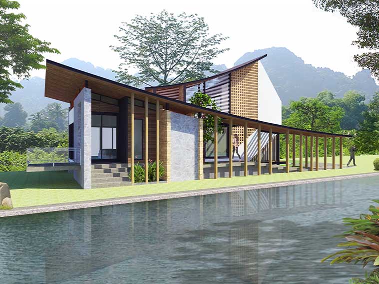 งานออกแบบบ้าน : NATURE HOUSE