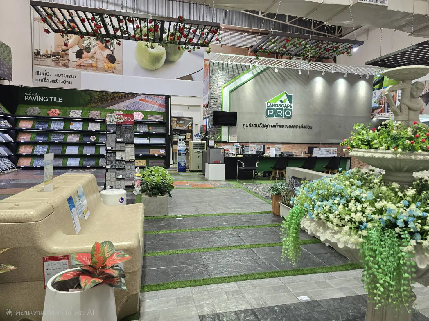 สมาร์ท โฮมโปรดักส์ โซน สินค้ากระเบื้อง บล็อกปูพื้น และอื่นๆ