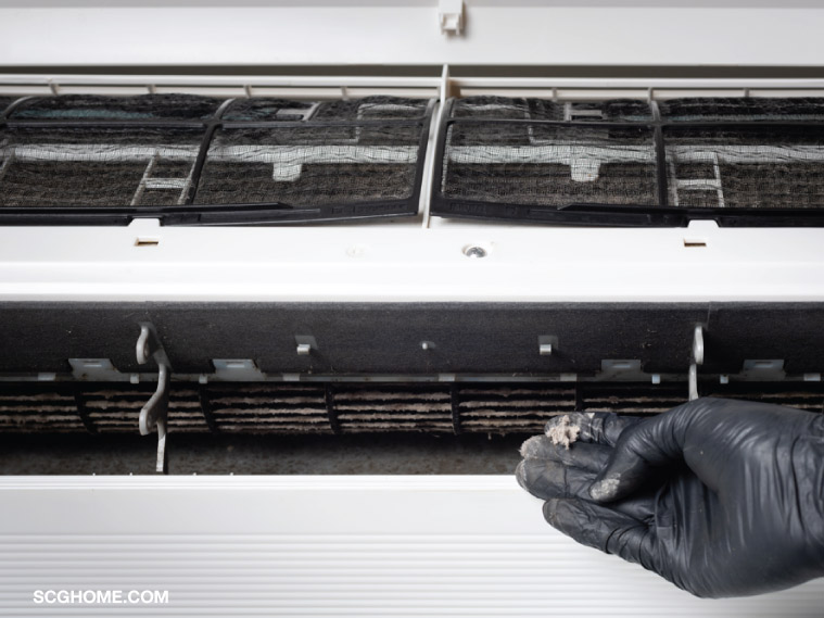 ล้างแอร์บ้าน Q Chang ช่างล้างแอร์ scg พัดลมโพรงกระรอก ล้างแอร์ คิวช่าง