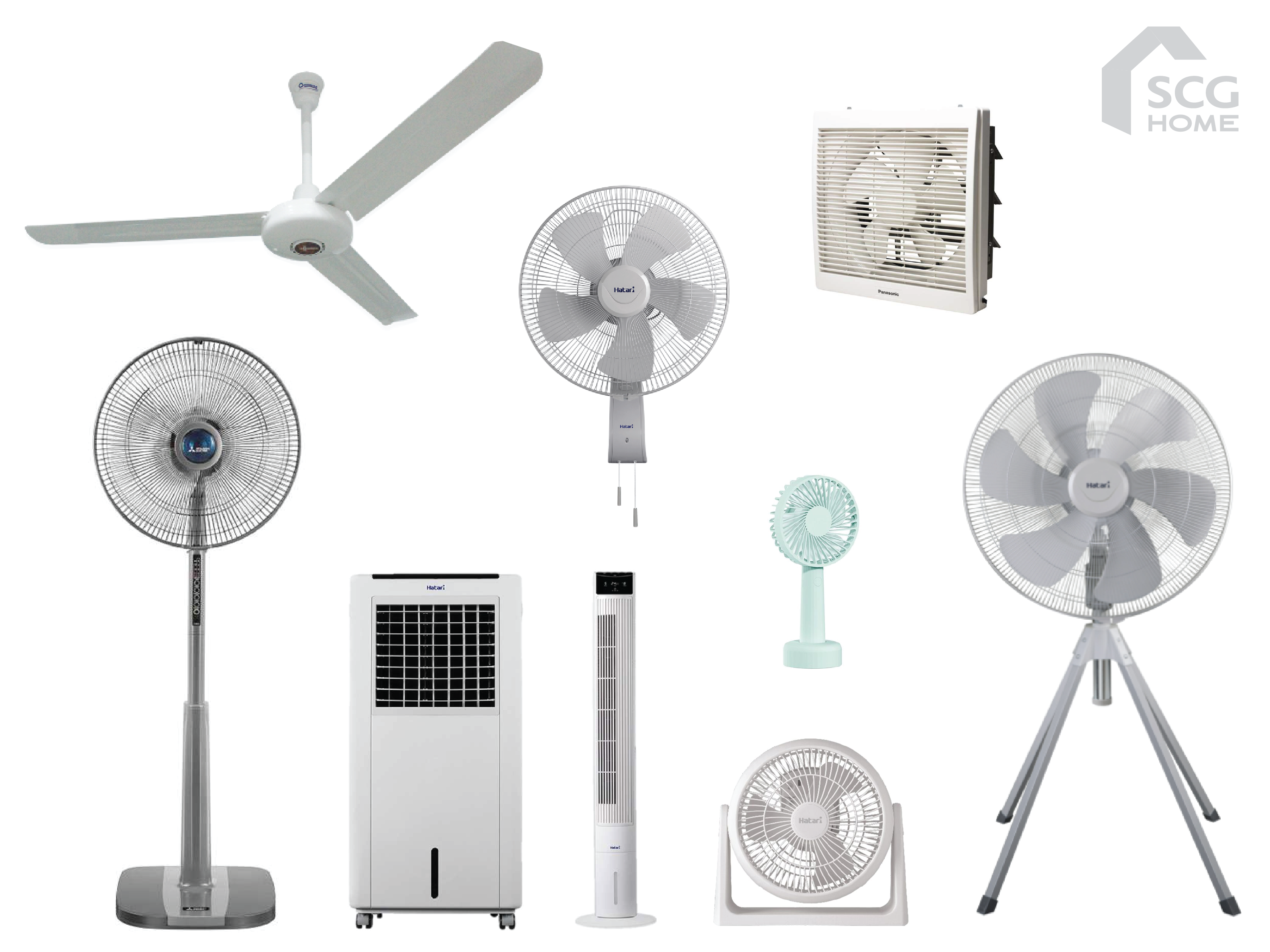 พัดลม 11 ประเภท เย็นสบาย คลายร้อนต่างกันอย่างไร? | พร้อมวิธีการทำความสะอาด