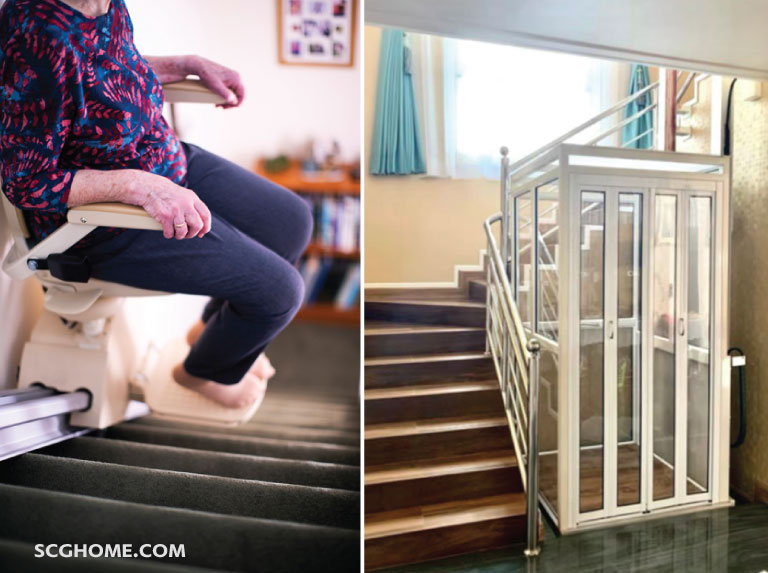 Singleimage ติดตั้งลิฟท์บันได ลิฟต์บ้าน เพื่อผู้สูงวัย