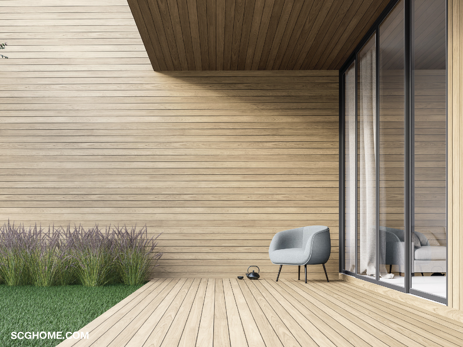 กันสาดยิ่งกว้างยิ่งช่วยกันแดด