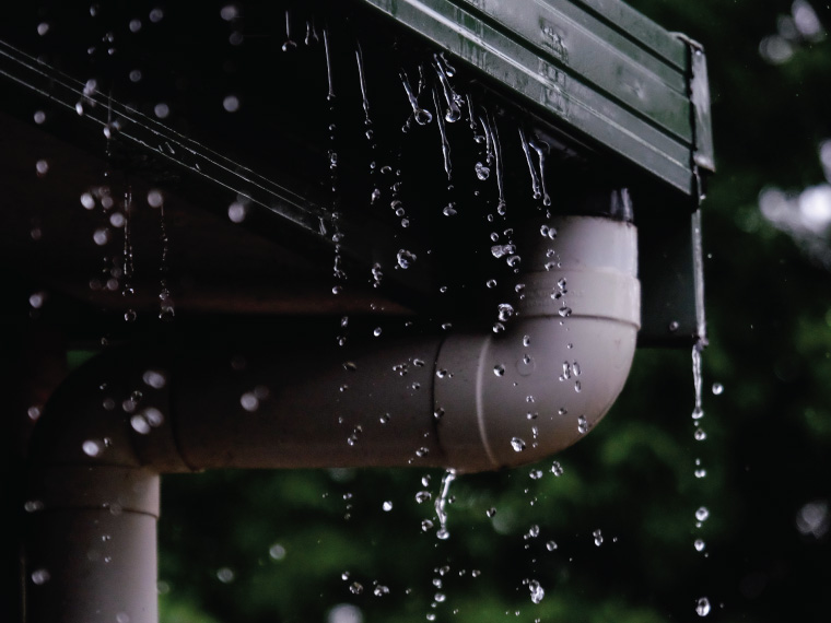 ไอเดียรางน้ำหลังคากันสาด กับการระบายน้ำฝน