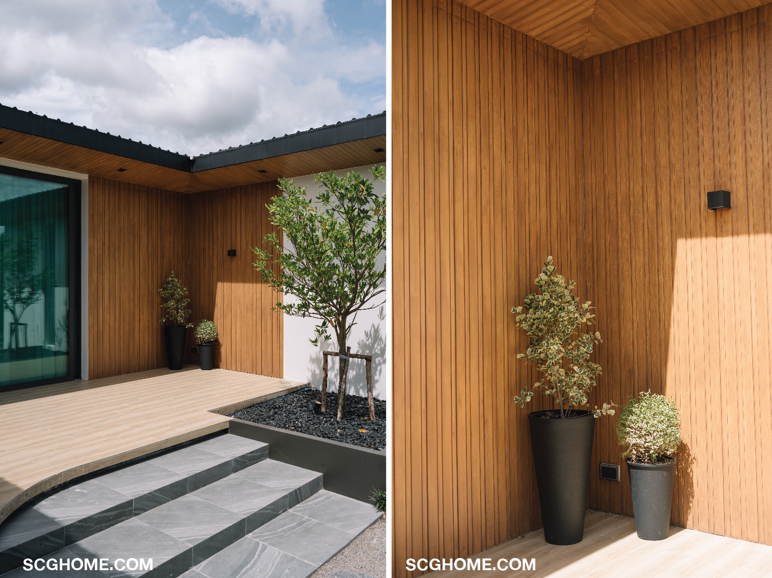 ผนังตกแต่งและฝ้าชายคา